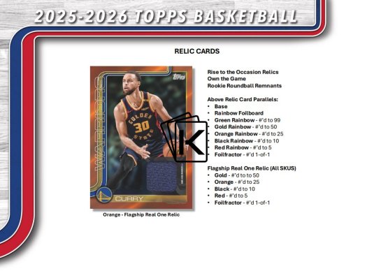 2025-26 Topps Basketball Blaster Box Flagship