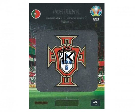 Panini Adrenalyn XL UEFA EURO 2020 Team Logo 262 Portugal