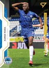 fotbalová kartička SportZoo 2020-21 Fortuna Liga Gold Limited 80 Kamso Mara FC Slovan Liberec /99