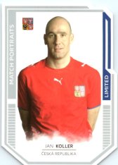 fotbalová kartička 2022 Pro Arena Repre v srdcích Match Portraits MP18 Jan Koller