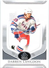 Hokejová karta 2020-21 Upper Deck SP Legends Signature Edition 178 Darren Langdon - New York Rangers