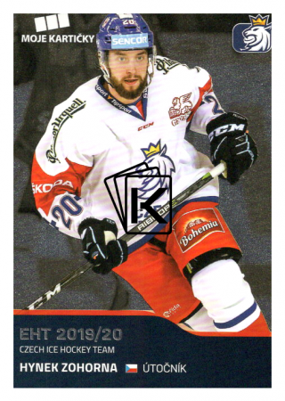 2019-20 Czech Ice Hockey Team  44 Hynek Zohorna