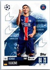 fotbalová kartička 2024-25 Topps Match Attax UEFA Club Competitions  160 Achraf Hakimi (Paris Saint-Germain)