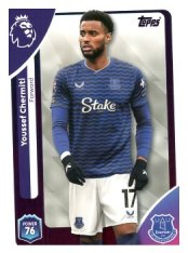 fotbalová kartička 2025-26 Topps  Premier League 141 Youssef Chermiti (Everton)