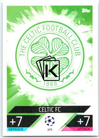 Fotbalová kartička 2022-23 Topps Match Attax UCL370 Team Logo - Celtic