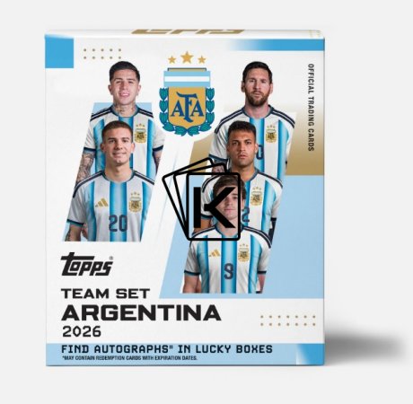 2025-26 Topps Argentina Team Set Box