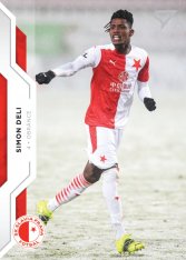 fotbalová kartička SportZoo 2020-21 Fortuna Liga Serie 2 řadová karta 362 Simon Deli SK Slavia Praha