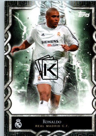fotbalová kartička 2024-25 Topps Real Madrid CF Fan Set Monolith MO-8 Ronaldo Nazario