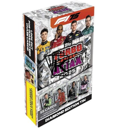 2025 Topps Turbo Attax Formule 1 Mega Tin DIAMOND EDITION