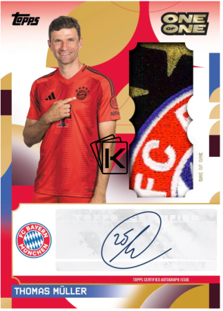 2024-25 Topps FC Bayern Munchen Team Set Box