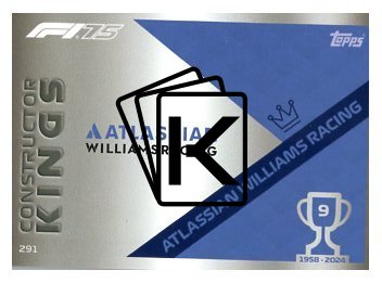 2025 Topps Turbo Attax F1 Williams Racing Constructor Kings  291