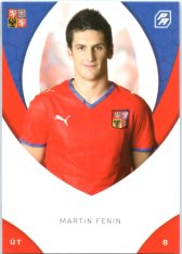 fotbalová kartička 2022 Pro Arena Repre v srdcích FAČR Portraits FA10 Martin Fenin