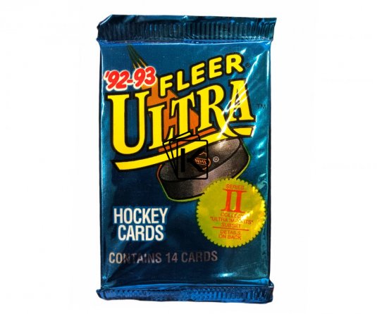 1992-93 Fleer Ultra Series 2 Hockey Balíček