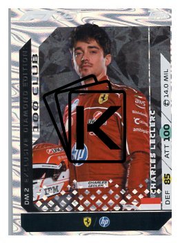 2025 Topps Turbo Attax F1 Scuderia Ferrari Diamond Edition DM2 Charles Leclerc
