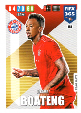 Fotbalová kartička Panini Adrenalyn XL FIFA 365 - 2020 Team Mate 181 Jerome Boateng Bayern Mnichov
