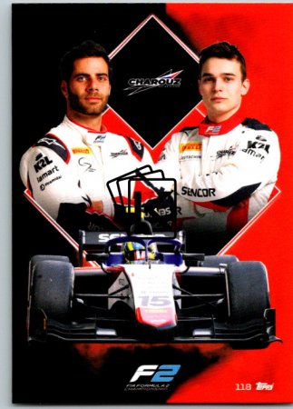 2021 Topps Formule 1 Turbo Attax 118 Team Card Charouz Racing System