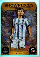 Fotbalová kartička 2023-24 Topps Superstars UEFA Club Competitions Showpieces 26 Takefusa Kubo (Real Sociedad de Fútbol)