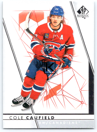 2022-23 Upper Deck SP Authentic 22 Cole Caufield - Montreal Canadiens