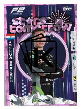 2025 Topps Turbo Attax F1 Aix Racing Stars of Tomorrow HP 240 Joshua Dürksen-Paralel Pink