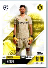fotbalová kartička 2024-25 Topps Match Attax UEFA Club Competitions  182 Gregor Kobel (Borussia Dortmund)