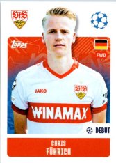 2024-25 Topps Champions League 389 Chris Führich (VfB Stuttgart)