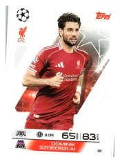 fotbalová kartička 2025-26 Topps Match Attax UCC 19  Dominik Szoboszlai (Liverpool)