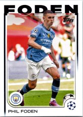 fotbalová kartička 2024-25 Topps UEFA Club Competitions Flagship47 Phil Foden Manchester City