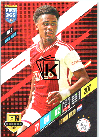 fotbalová karta Panini FIFA 365 2024 Adrenalyn AJA8	Jorrel Hato	AFC Ajax