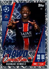Fotbalová kartička 2024-25 Topps Match Attax EXTRA UEFA Club Competitions Crowd Connection 239 Ousmane Dembélé (Paris Saint-Germain)