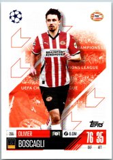 fotbalová kartička 2024-25 Topps Match Attax UEFA Club Competitions 255 Olivier Boscagli (PSV Eindhoven)