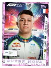 2025 Topps Turbo Attax F1 VCARB Supernova 349 Isack Hadjar-Paralel Pink