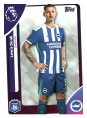 fotbalová kartička 2025-26 Topps  Premier League 77  Lewis Dunk (Brighton & Hove Albion)