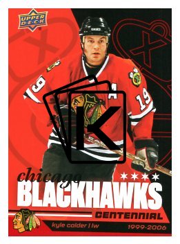 2025-26 Upper Deck Centennial Chicago Blackhawks 64 Kyle Calder