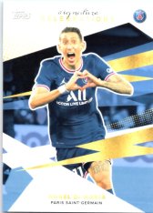 Fotbalová kartička Topps 2021-22 PSG Team Set Signature Celebrations 36 Ángel Di María