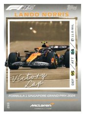2025 Topps Turbo Attax F1  McLaren Victory Lap HP 269 Lando Norris