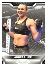 2020 Topps UFC Knockout 66 Andrea Lee - Flyweight