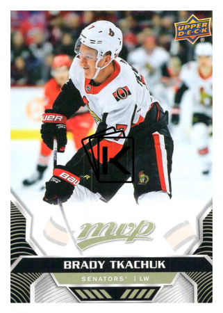 2020-21 UD MVP 48 Brady Tkachuk - Ottawa Senators