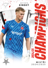 2025-26 SportZoo SK Slavia Praha Champions CH-01 Antonín Kinský