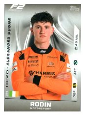 2025 Topps Turbo Attax F1 Rodin Motorsport F2 Teams HP 195 Alexander Dunne