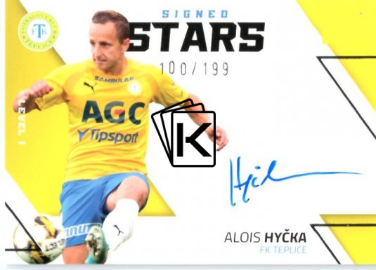 2022-23  Sprotzoo Fortuna Liga Singed Stars Level 1 Alois Hyčka FK Teplice