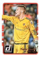2016-17 Panini Donruss Soccer 77 Tomas Vaclik - FC Basel 1893