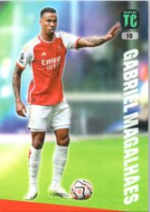 fotbalová karta Panini Top Class 10 Gabriel Magalhães (Arsenal)