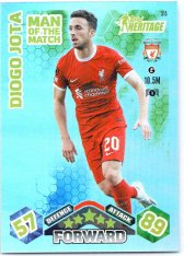 2023-24 Topps Match Attax EXTRA UEFA Club Competition Kings of Europe 315Diogo Jota (Liverpool)