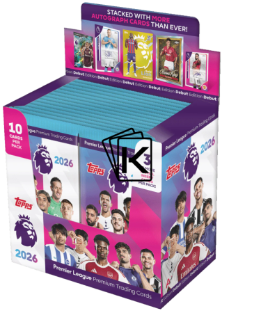2025-26 Topps  Premier League Box (28 balíčků)