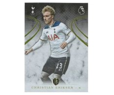 2016 Topps Gold Premier League 6. Christian Eriksen Tottenham Hotspur