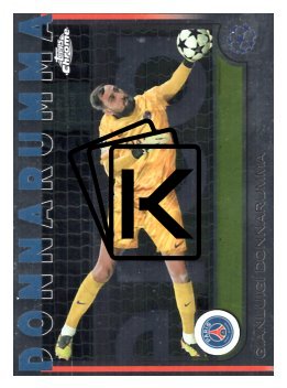 fotbalová kartička 2024-25 Topps Chrome 163 Gianluigi Donnarumma, Paris Saint-Germain