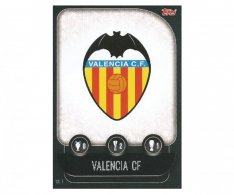 Fotbalová kartička 2019-2020  Topps Champions League Match Attax -  VAL1 znak Valencia CF