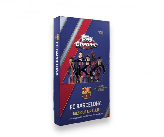 2022-23 Topps Chrome FC Barcelona Mes que un Club Hobby Box