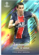 fotbalová kartička 2021 Topps O Jogo Bonito South American Stars Angel Di Maria PSG