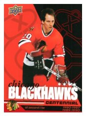 2025-26 Upper Deck Centennial Chicago Blackhawks 17 Al Secord